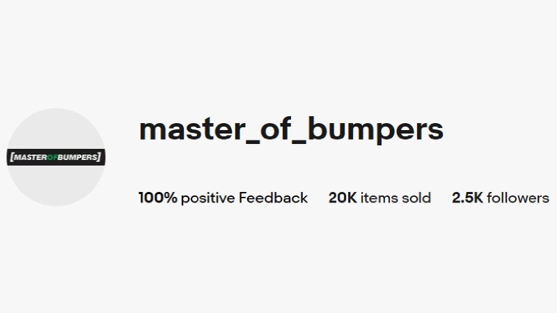 How We Keep 100% Positive Feedback with Over 20,000 Bumpers Sold How We Keep 100% Positive Feedback with Over 20,000 Bumpers Sold