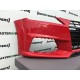 Audi Tt S Line Tts 2015-2018 Front Bumper In Red With Grill Genuine [a506]
