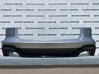 Audi Rs6 C8 Avant 2020-on Rear Bumper In Silver W/ Diffuser No Pdc Genuine [a672 Audi Rs6 C8 Avant 2020-on Rear Bumper In Silver W/ Diffuser No Pdc Genuine [a672