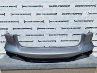 Audi Rs6 C8 Avant 2020-on Rear Bumper In Silver W/ Diffuser No Pdc Genuine [a672 Audi Rs6 C8 Avant 2020-on Rear Bumper In Silver W/ Diffuser No Pdc Genuine [a672