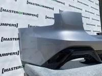 Audi Rs6 C8 Avant 2020-on Rear Bumper In Silver W/ Diffuser No Pdc Genuine [a672 Audi Rs6 C8 Avant 2020-on Rear Bumper In Silver W/ Diffuser No Pdc Genuine [a672