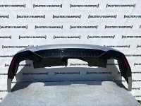 Audi Rs6 C8 Avant 2020-on Rear Bumper In Silver W/ Diffuser No Pdc Genuine [a672 Audi Rs6 C8 Avant 2020-on Rear Bumper In Silver W/ Diffuser No Pdc Genuine [a672