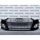 Audi A5 Se B9 Coupe Cabrio Sportback 2016-2020 Front Bumper 6 Pdc Genuine [a976]