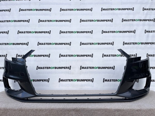 Audi A3 Se Saloon Cabrio Only Lift 8v5 2016-2019 Front Bumper 4 Pdc Genuine A258 Audi A3 Se Saloon Cabrio Only Lift 8v5 2016-2019 Front Bumper 4 Pdc Genuine A258
