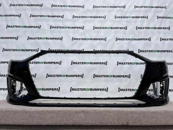 Audi A4 Se Sport Edition B9 Lift 2019-on Front Bumper Black Genuine [a343]