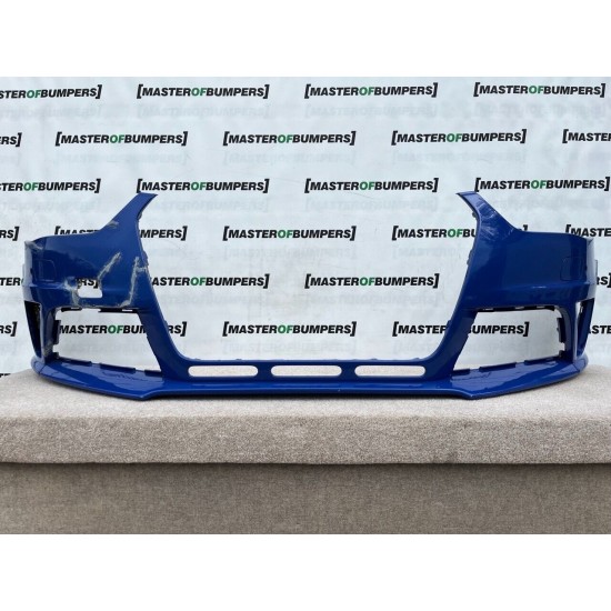 Audi Rs4 B8.5 2013-2015 Front Bumper 4 Pdc + Jets Genuine [a421]