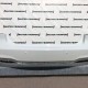 Audi A7 S Line S7 2018-on Rear Bumper In White Genuine [a75]