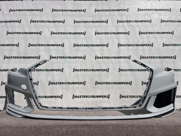 Audi A6 S Line Saloon Estate C8 2019-2023 Front Bumper 6 Pdc +jet Genuine [a790]