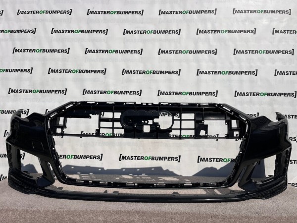 Audi A6 S Line Saloon Estate C8 2019-2023 Front Bumper 6 Pdc +jet Genuine [a770]