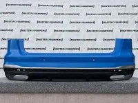 Audi A4 S Line Tfsi B9.5 Avant Only 2020-2024 Rear Bumper 6 Pdc Genuine [a809]