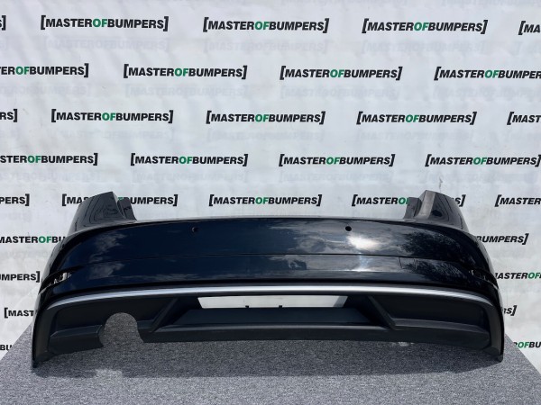 Audi A3 Se Sport Hatchback Lift 2016-2019 Rear Bumper 4 Pdc Genuine [a873]