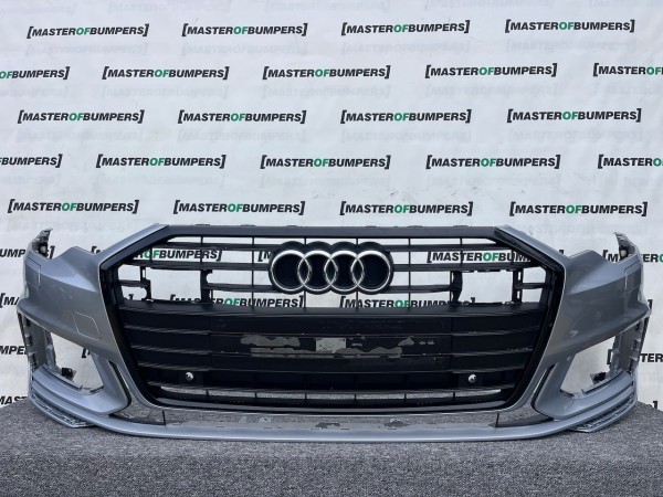 Audi A6 S-line C8 Saloon Estate 2019-2024 Front Bumper 6 Pdc Genuine [a826]