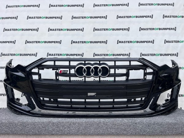 Audi S6 A6 S-line C8 Saloon Estate 2019-2024 Front Bumper 6 Pdc Genuine [a832]