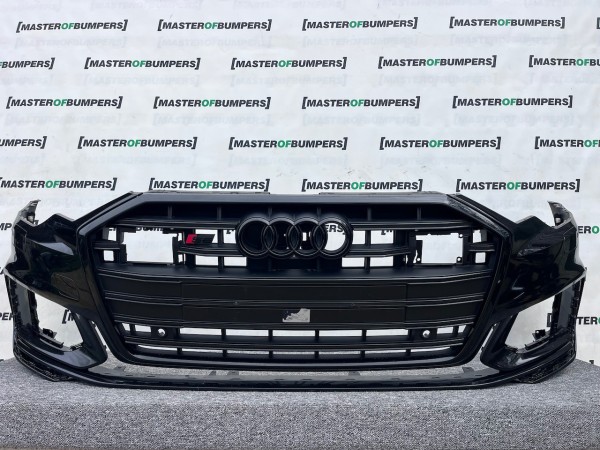 Audi S6 A6 S-line C8 Saloon Estate 2019-2024 Front Bumper 6 Pdc Genuine [a833]