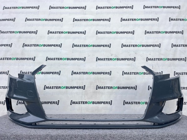 Audi A3 Se Saloon Cabrio Lift 2016-2019 Front Bumper No Pdc Genuine [a839]