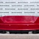 Audi Tt S Line Tts Face Lift 2019-2022 Rear Bumper Red 4 Pdc Genuine [a328]