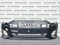 Audi A6 Sport Se C8 2019-2022 Front Bumper 6 Pdc + Jets Genuine [a891]