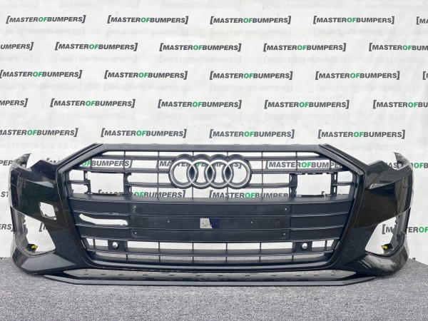 Audi A6 Sport Se C8 2019-2022 Front Bumper 6 Pdc + Jets Genuine [a891]