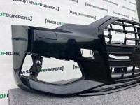 Audi A6 Sport Se C8 2019-2022 Front Bumper 6 Pdc + Jets Genuine [a891]