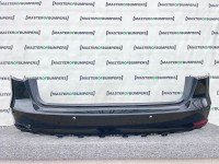 Audi A4 Se Sport Avant Estate B9 2016-2019 Rear Bumper 4 Pdc Genuine [a917]