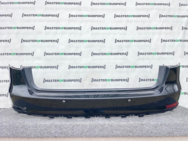 Audi A4 Se Sport Avant Estate B9 2016-2019 Rear Bumper 4 Pdc Genuine [a917]