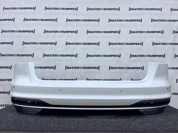 Audi A4 Se Sport Avant Estate B9.5 2020-2024 Rear Bumper 4 Pdc Genuine [a908]