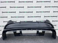Audi A3 Se Hatchback V8 Pre-lift 2013-2015 Rear Bumper 6 Pdc Genuine [a910]