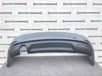 Audi A3 Se Sport Cabio Saloon V8 Pre-lift 2013-2015 Rear Bumper Genuine [a912]