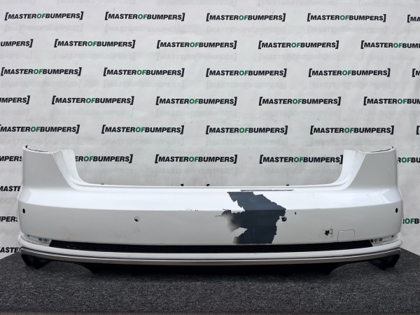 Audi S4 Saloon B9 Pre-lift 2016-2019 Rear Bumper 4 Pdc Genuine [a916]