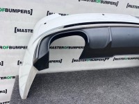 Audi S4 Saloon B9 Pre-lift 2016-2019 Rear Bumper 4 Pdc Genuine [a916]