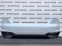 Audi A5 S-line S5 Coupe Cabrio 2021-2025 Rear Bumper 4 Pdc Genuine [a948]