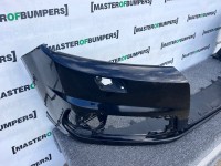 Audi Q7 S Line Black Ediion Mk2 2016-2019 Front Bumper 4 Pdc Genuine [a959]