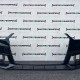 Audi A1 S-line Hatchback Lift 2015-2018 Front Bumper No Pdc Jets Genuine [a1]