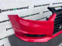 Audi A1 S-line Hatchback Lift 2015-2018 Front Bumper No Pdc Jets Genuine [a2]