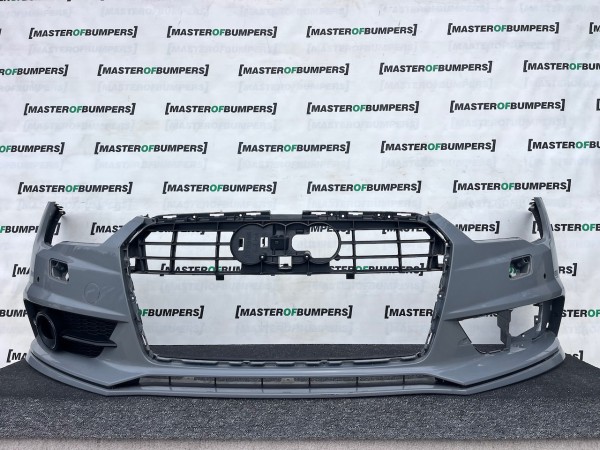 Audi A7 S Line Sportback Lift 2015-2018 Front Bumper 6 Pdc Jets Genuine [a9]
