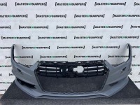 Audi A7 S Line Sportback Lift 2015-2018 Front Bumper 6 Pdc Jets Genuine [a9]