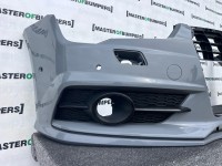 Audi A7 S Line Sportback Lift 2015-2018 Front Bumper 6 Pdc Jets Genuine [a9]