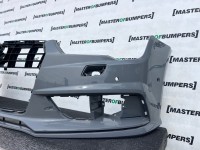 Audi A7 S Line Sportback Lift 2015-2018 Front Bumper 6 Pdc Jets Genuine [a9]