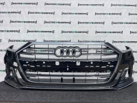 Audi A8 S Line S8 Mk4 Lift Saloon 2021-2024 Front Bumper 6 Pdc Genuine [a12]