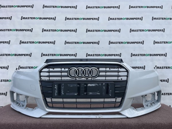 Audi A1 Se Lift Hatchback 2015-2018 Front Bumper No Pdc No Jets Genuine [a98]