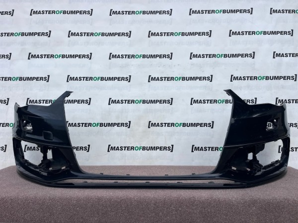 Audi A3 S Line S3 Hatchback 8v 2013-2016 Front Bumper 4 Pdc Jets Genuine [a113]