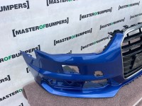 Audi A4 S-line Competition B8 Lift 2012-2015 Front Bumper 4 Pdc Genuine [a118]