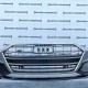 Audi S7 A7 S Line Mk2 2018-on Front Bumper In Silver With Grill Genuine [a508]