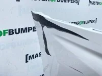 Audi A4 Sport Line B9 Face Lifting 2019-2022 Front Bumper White Genuine [a550]