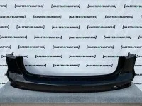 Audi A6 S Line S6 Avant 2019-2021 Rear Bumper In Black 6 X Pdc Genuine [a609]