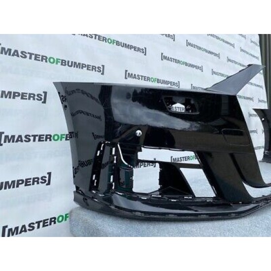 Audi A8 S Line S8 Mk2 2019-on Front Bumper In Black 6x Pdc Genuine [a621]