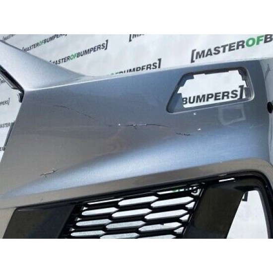 Audi A7 S Line Mk2 2019-on Front Bumper In Silver 4x Pdc Genuine [a679]