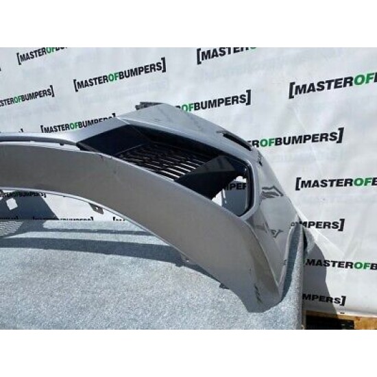Audi A7 S Line Mk2 2019-on Front Bumper In Silver 4x Pdc Genuine [a679]