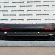 Audi Q7 Sline Lift 2019-on Rear Bumper In Black W/lights 4 Pdc Genuine [a859]