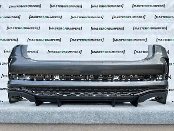 Audi Q3rs Mk2 2019-on Rear Bumper In Grey W/diffuser Genuine [a920]